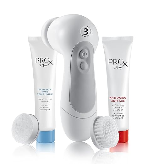 ProX by Olay Microdermabrasion Plus Advanced Facial Cleansing Brush System Beauty