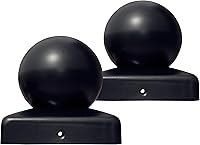 Vista 2 de ALEKO Poste para puerta peatonal 7.5 pies x 2.4 x 2.4 pulgadas