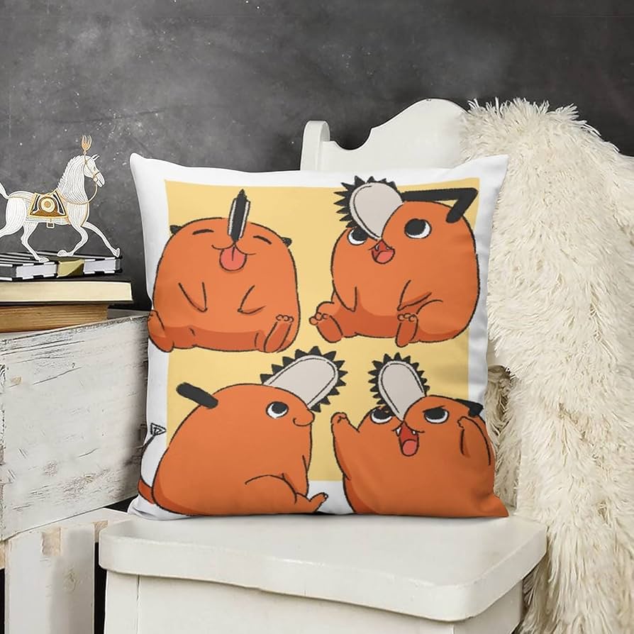 Amazon｜チェンソーマン デンジ ポチタ 抱き枕カバー マイクロ