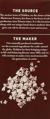 Miniatura 2 de Maldon Sal marina ahumada, 3 x 4.4 onzas