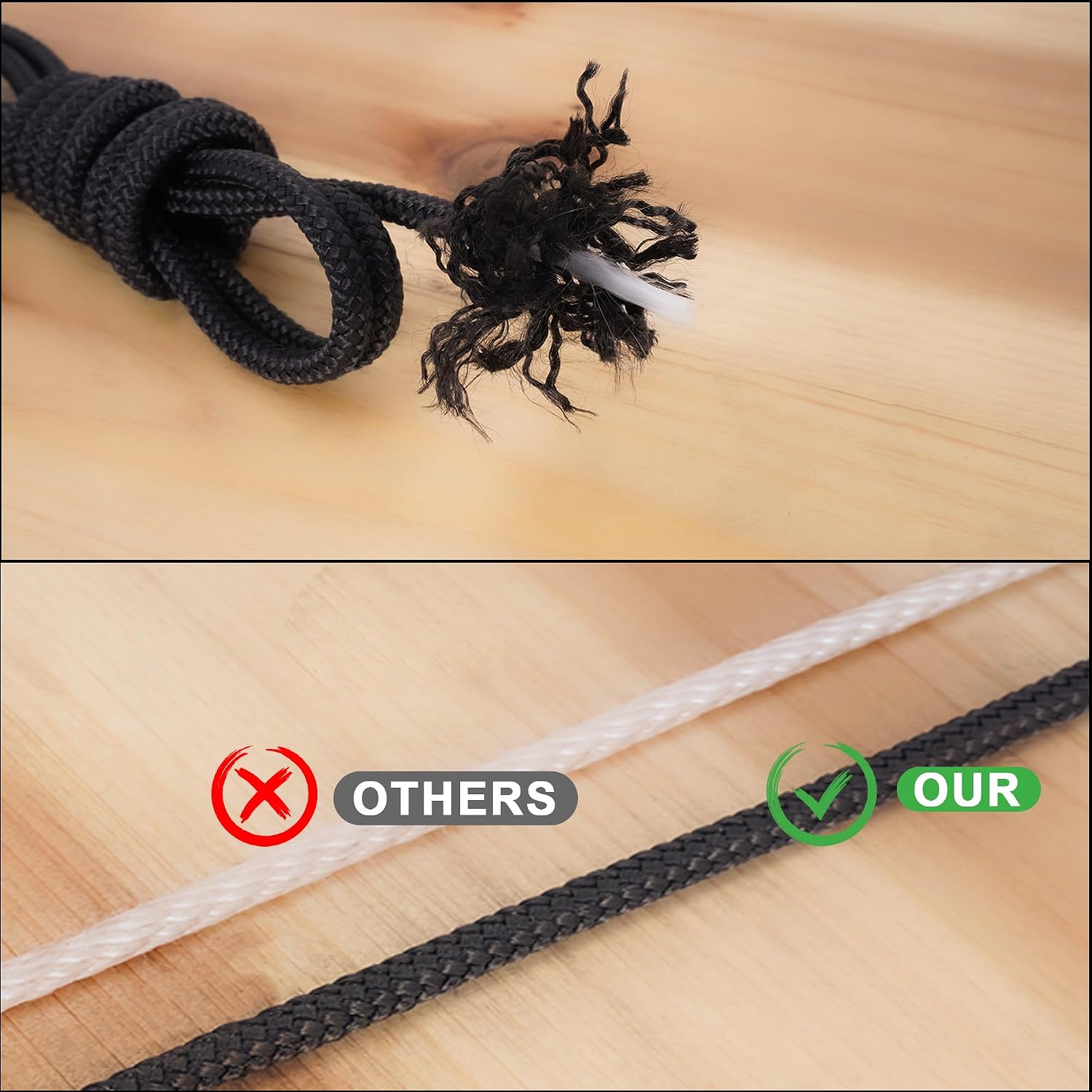 RUTU Pull Cord 2 Pack for Honda GX120 GX160 GX200 4.9FT