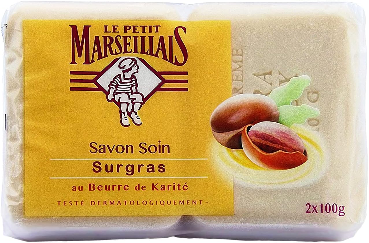 Le Petit Marseillais Shea Butter Solid Soap Beurre de Karite French Savon Solide 200 grams