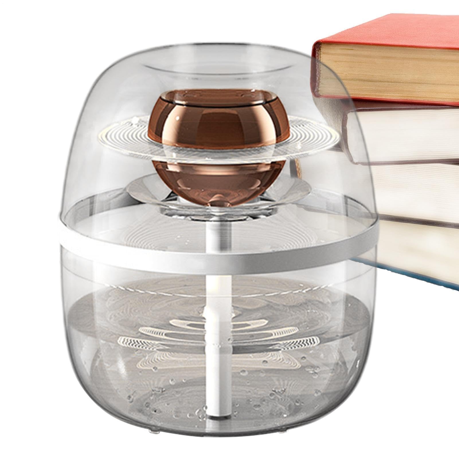 Humidificador para dormitorio con tanque de agua de 3 litros | Hidratante de aire de mesa con luz nocturna cálida para dormir y trabajar | Ideal para uso doméstico y de oficina