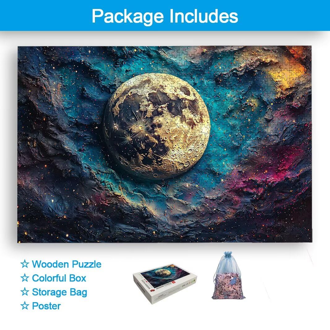 Puzzle Luna, Puzzle 3000 Piezas para Adultos, Regalo Mujer/Hombre -2543