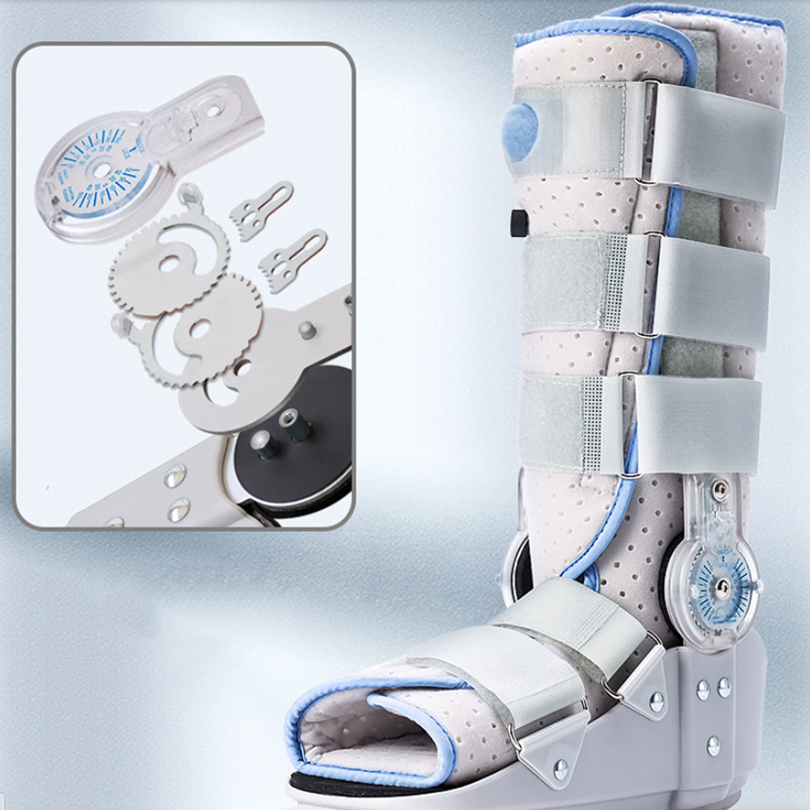 But do chodzenia, stały stabilizator kostki, pasek podtrzymujący stopę, orteza podeszwowa, gruba podeszwa, amortyzacja wstrząsów (długi S)