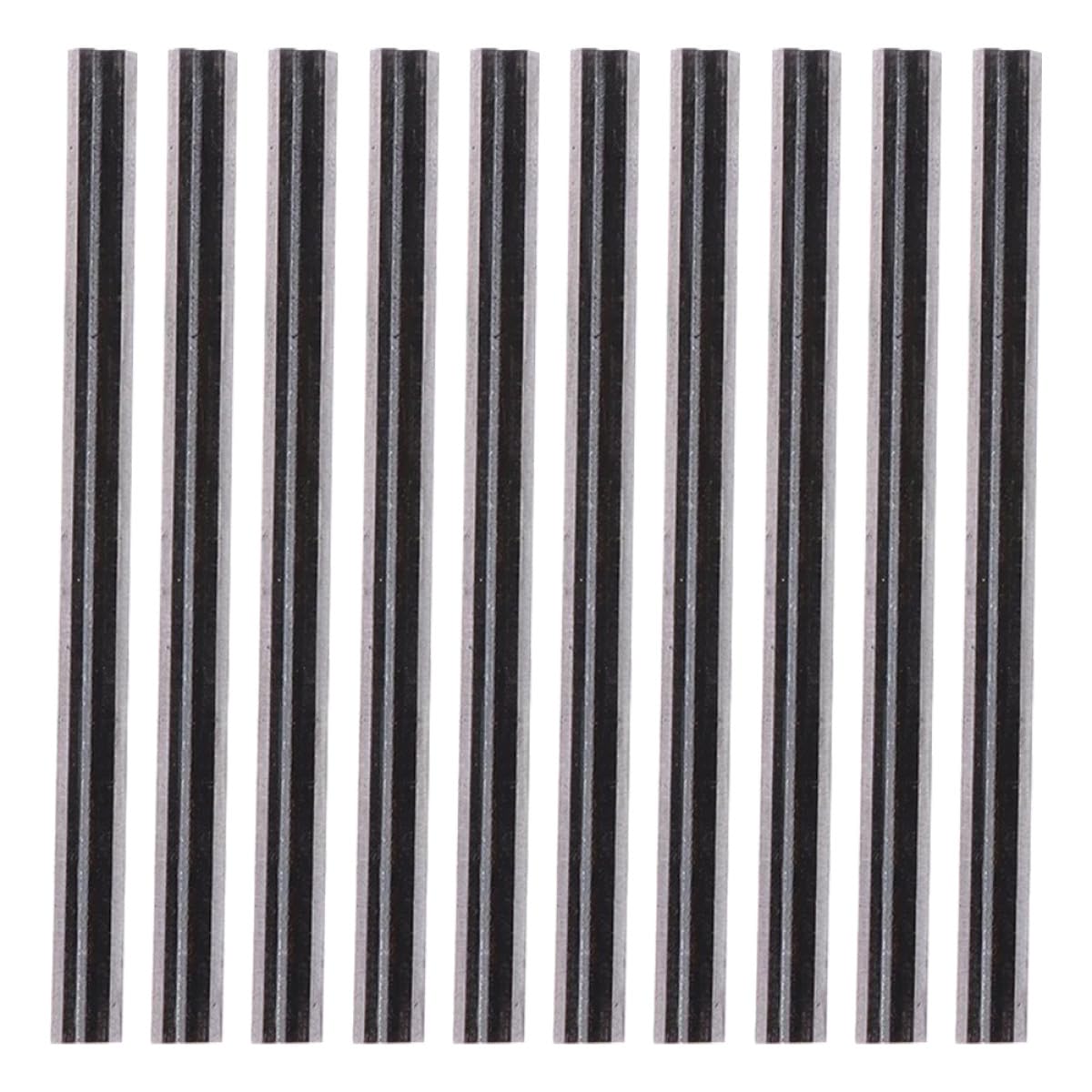 Juego de Cuchillas Reutilizables Mejora la Eficiencia Cepillado de Madera Blanda y Dura de 82 Mm Adecuado para y Construcción para Cepilladora de Aleación Dura