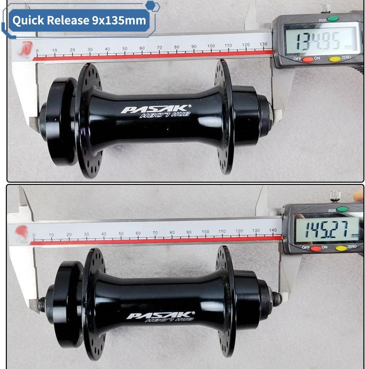 20in/26in X 4.0" Fat Tire Bike Front Wheel Disc Brake Snow Bike Wheel Quick Release 9x135mm 36H Hubs Beach Bike Wheels for E-Bike 45# Spokes