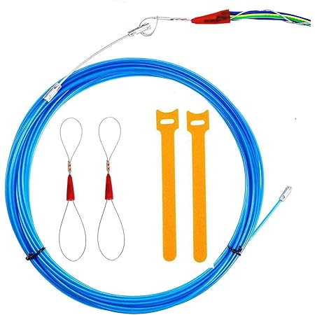 10 Meter Kabeleinziehhilfe Aus Nylon - 3mm Stark, Flexibel & Dauerhaft Für Leerrohre