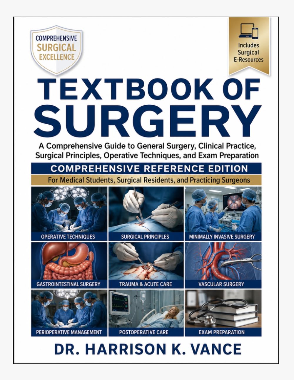 TEXTBOOK OF SURGERY: A Comprehensive Guide to General Surgery, Clinical Practice, Surgical Principles, Operative Techniques, and Exam Preparation