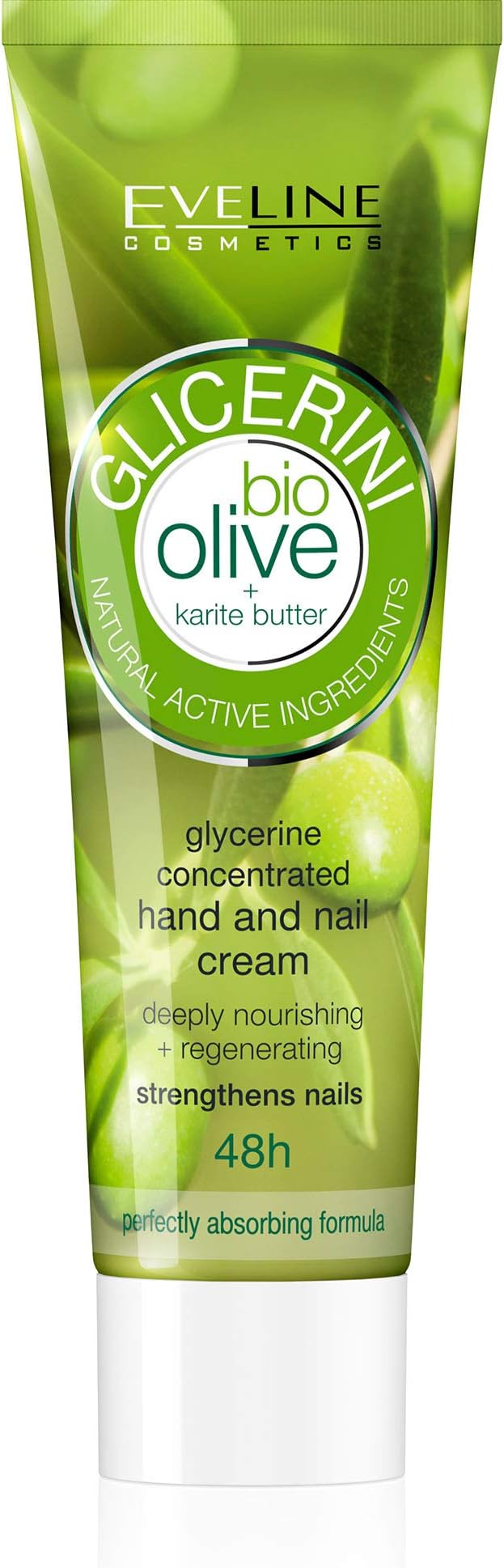 Glicerini Glycerine Bio Olive Hand and Nail Cream Mask, 100 ml
