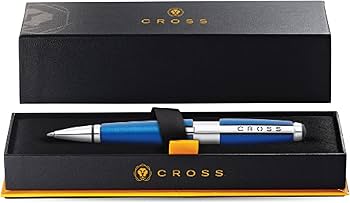 ⭐︎クロス ジェルボールペン エッジ AT0555-3 ニトロブルー Amazon.com : Cross Edge Roller Ball Pen (AT0555-3) : Gel Ink