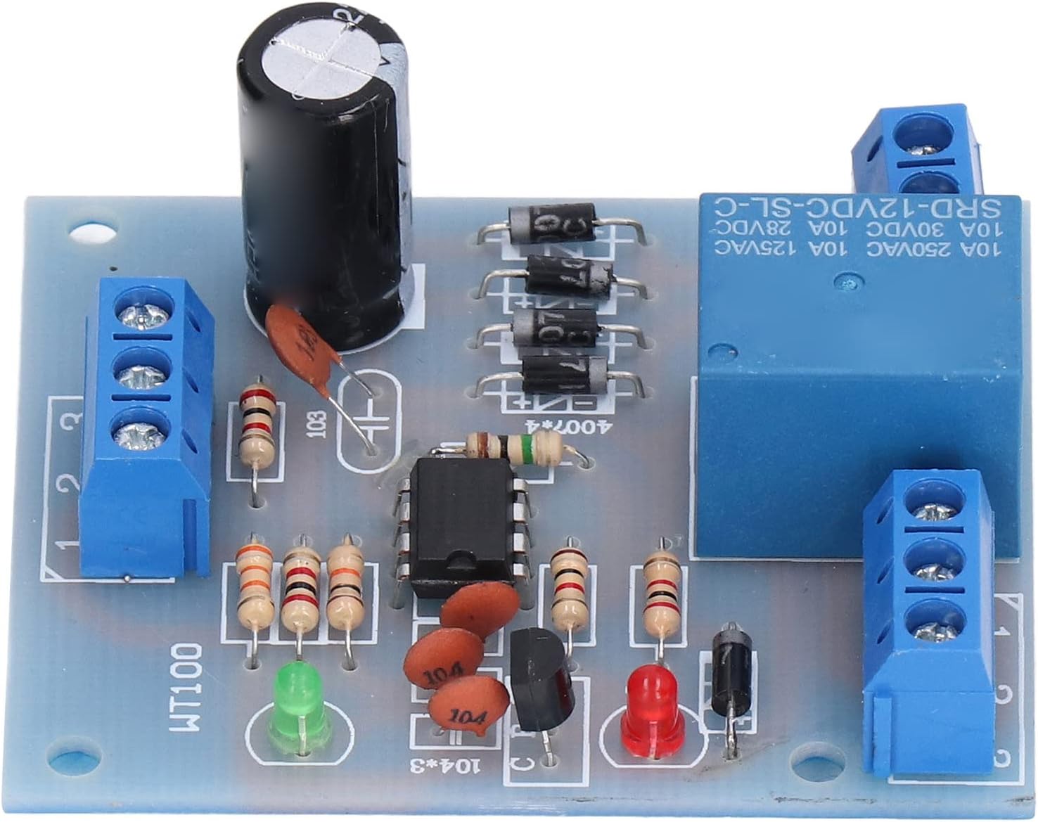 Liquid Level Sensor Module, Liquid Level Sensor Module DC 12V Water Drainage Detection Controller Circuit Board for Pump Water Detectors & Alarms