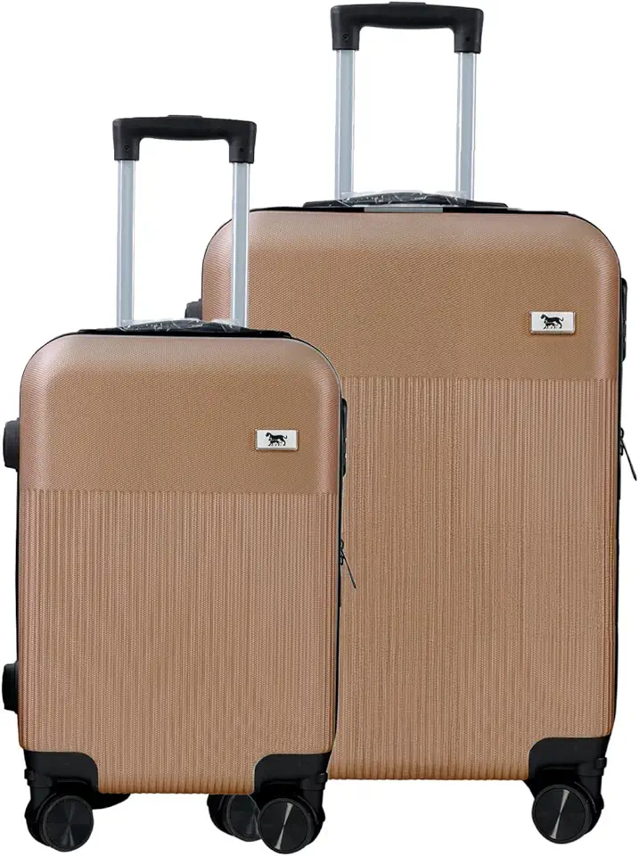 Kit Malas De Viagem 18 E 24 Polegadas - Diversos Modelos M5 (Champanhe)