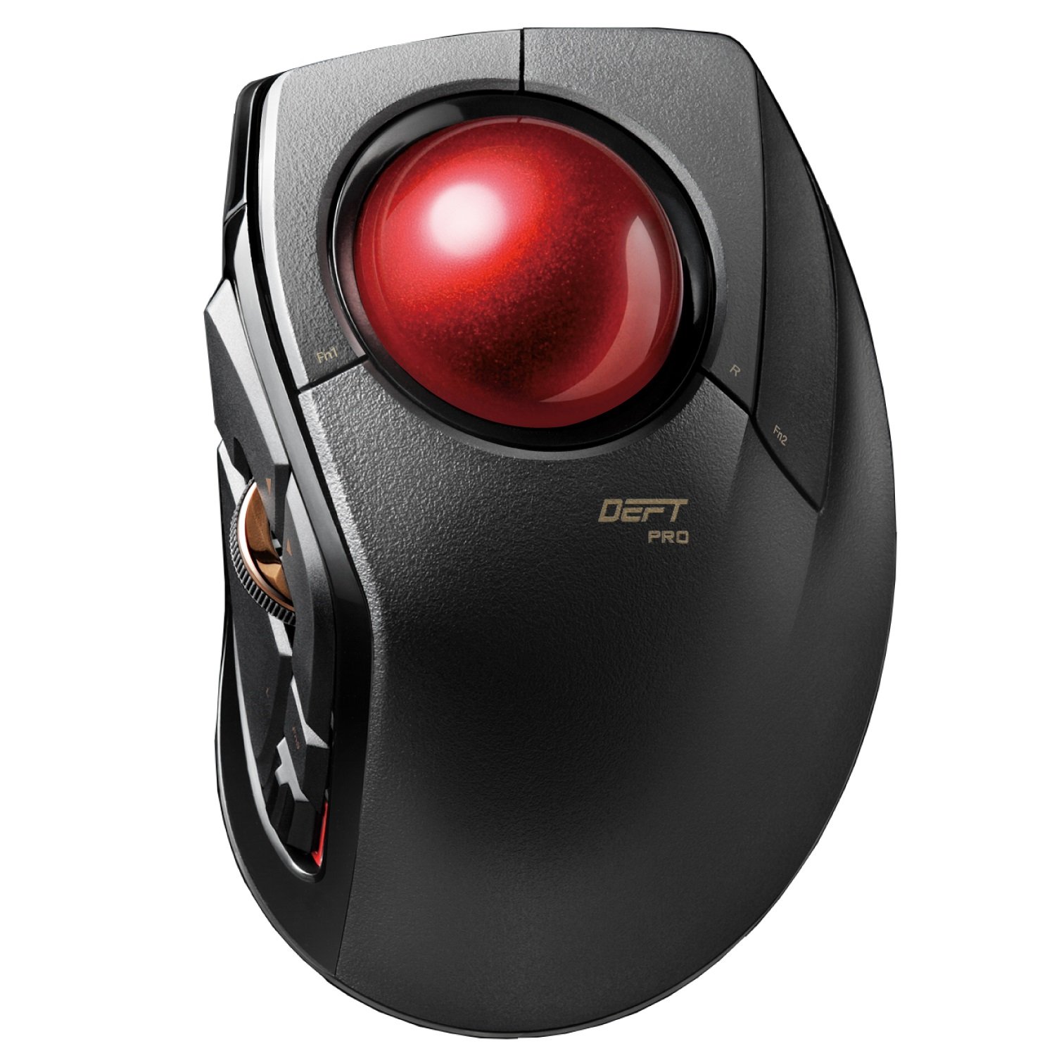Deft Pro Wired / Wireless / Bluetooth FingerOperated Trackball