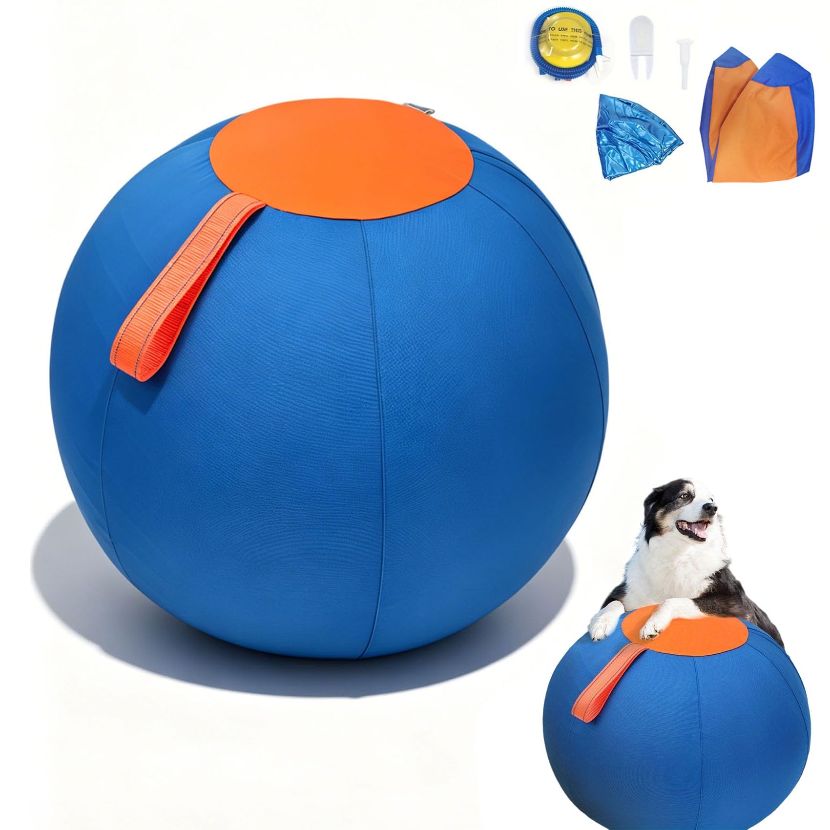 Valkyrie Herding Ball - Dogs Durable Large Dog，18 Inch (45 cm) Diameter