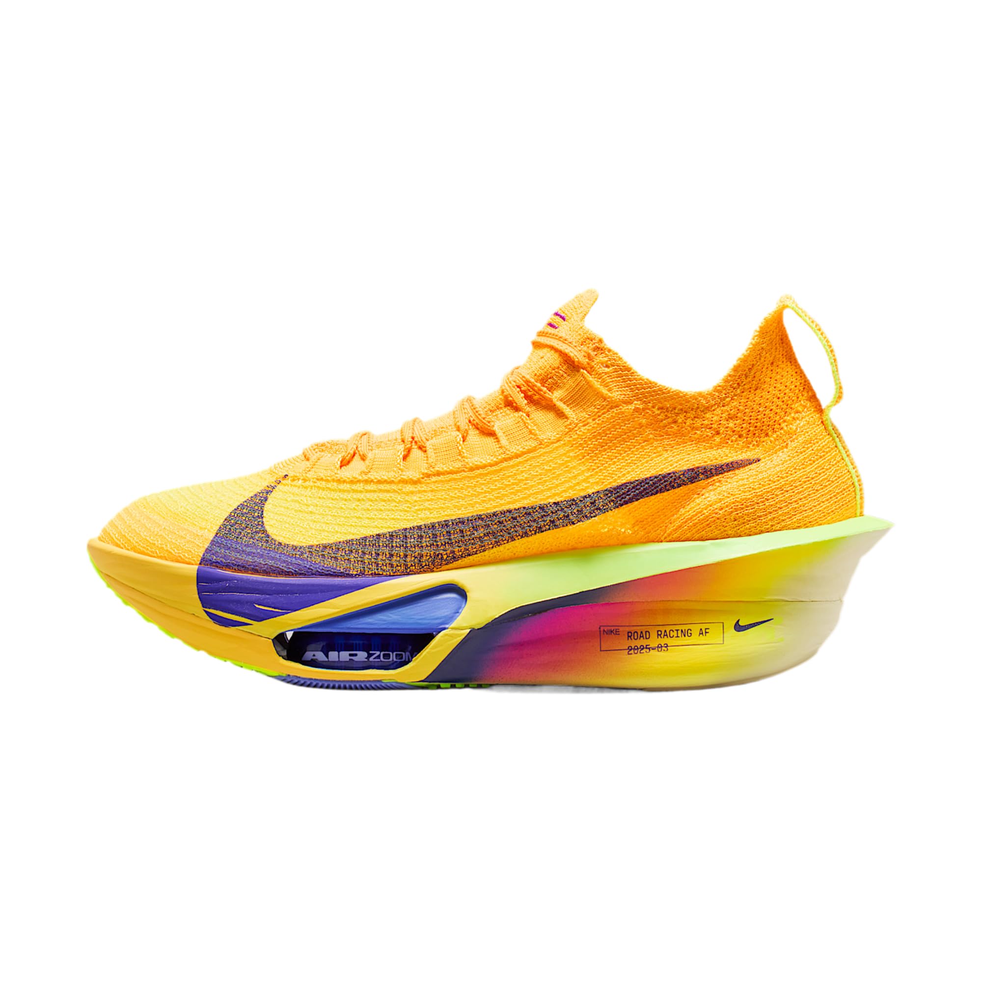 Alphafly 3 Women's Road Racing Shoes (Laser Orange/Citron Pulse/Volt Ice/Indigo Burst)