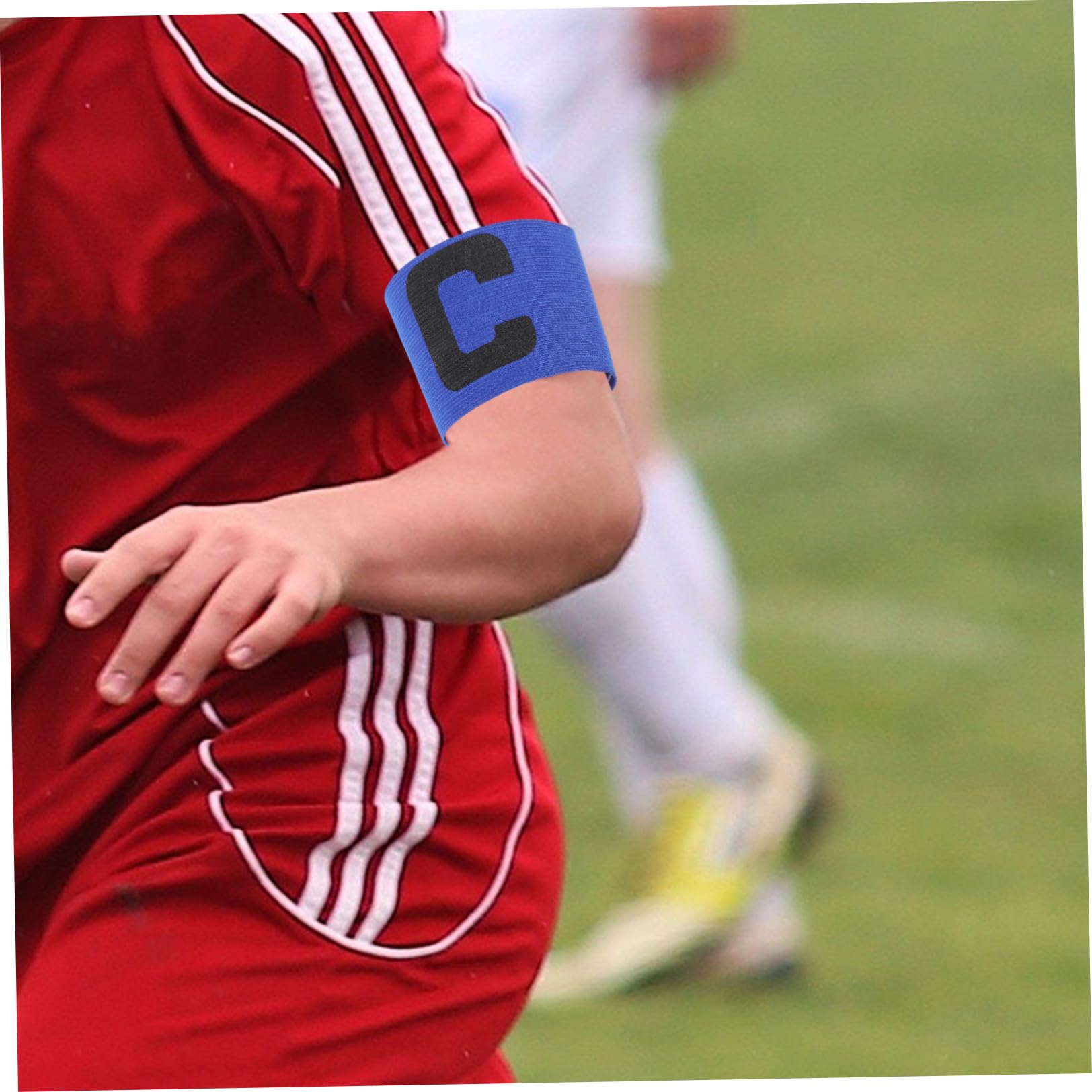 Didiseaon 25 Piezas Brazalete De Capitán De Fútbol Insignia De Capitán Bandas De Brazo De Fútbol Brazalete De Capitán De Balones De para Niños Baloncesto Infantil Banda De