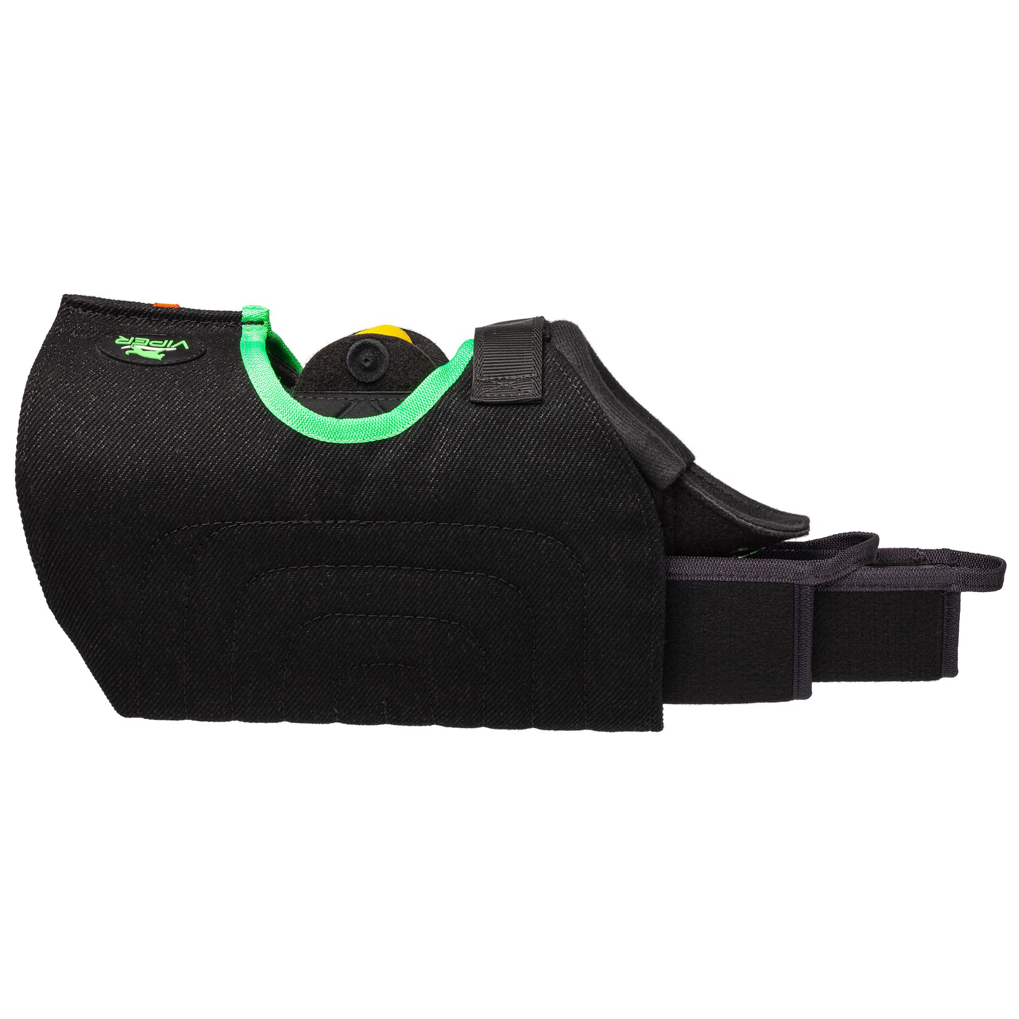 Viper Multi Level Dog Bite Sleeve with Adjustable Bite Bar - Short Dog Attack Training Sleeve for Arm Protection - Sleeve with French Linen Cover