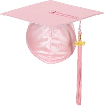 Shiny Graduation Cap with 2026 Tassel Year Charm