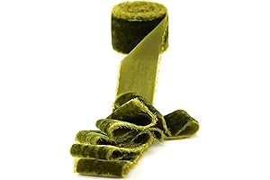 Moss Green Velvet Ribbon: Perfect Touch for Special Occasions