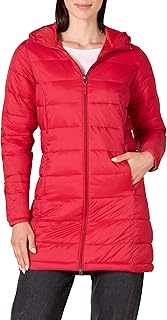 womens Lightweight Water-Resistant Packable Hooded Puffer Coat (Availabl...