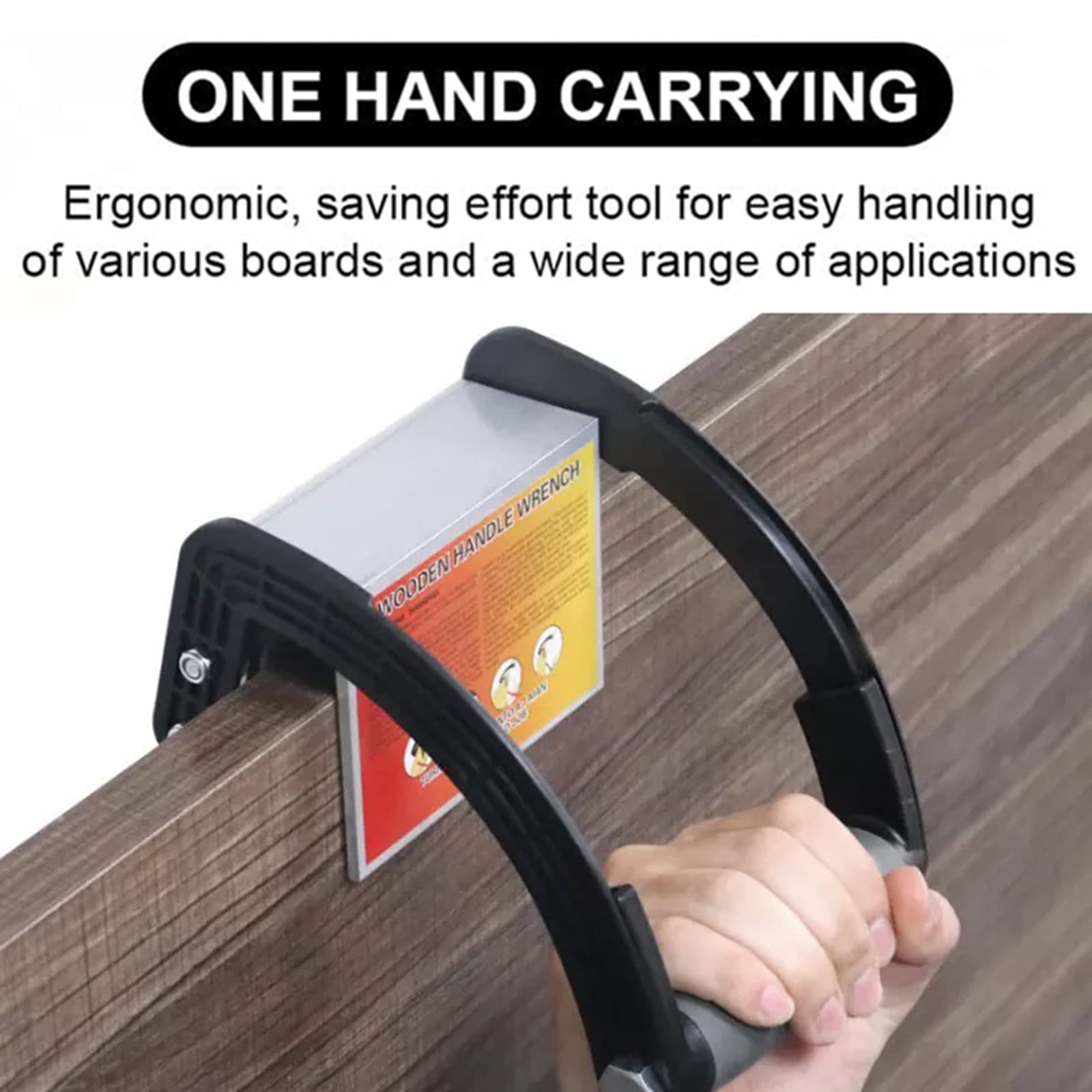 Sollevatore Per Pannelli Gorilla Gripper - Pinza Ergonomica Per Cartongesso, Compensato, Fino A 160kg - Foto 4