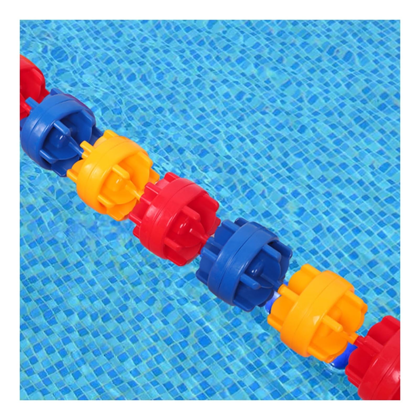 Corde flottante de piscine de 6 m pour délimiter l'espace enfants