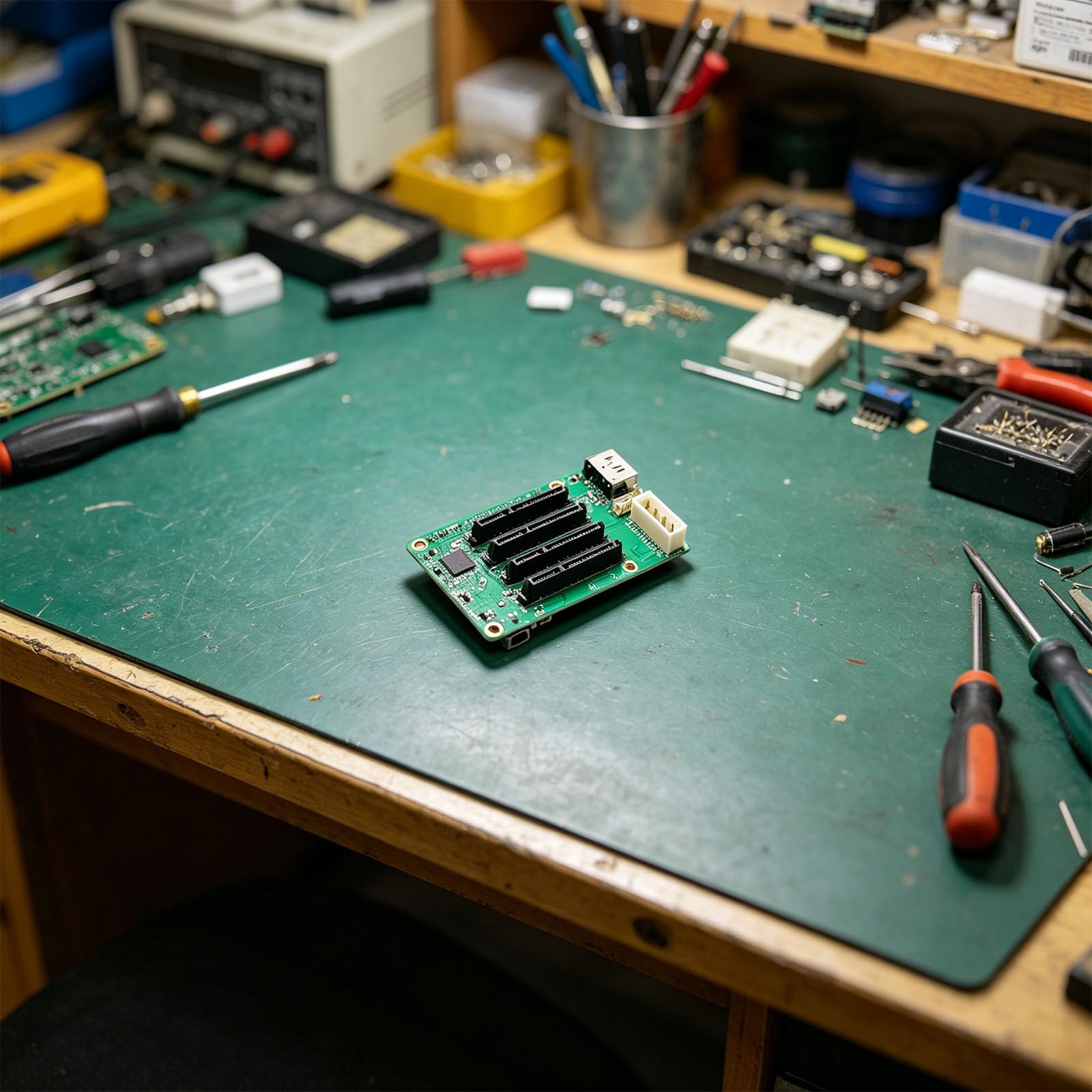 Scheda di espansione di memoria a 5 porte per schede di sviluppo e computer monoscheda, supporta fino a 100 T di capacità con fonte di alimentazione esterna, Multi Disk HAT