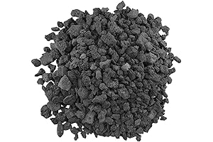American Fireglass: Medium Lava Rock | Indoor/Outdoor Fireplace Firepit