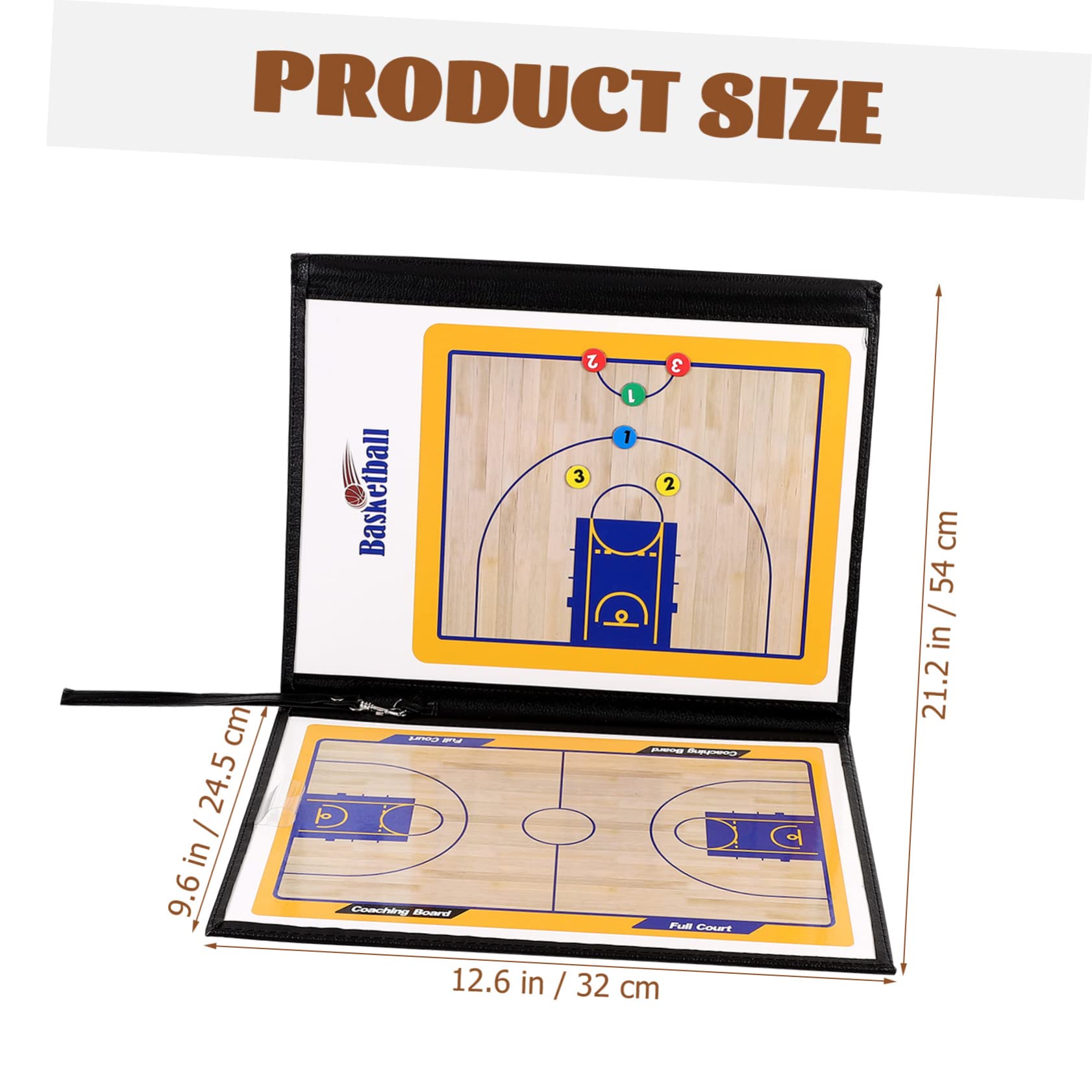 OSOLADY 1 Board Erase Board Soccer Coaching Board White Board Boards Supplies Board Basketball Whiteboard Soccer Coaching Equipment Writing Board Tool Iron