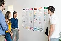 Vista 7 de PATboard Scrum Board y Kanban Board - Tarjeta magnética (tamaño mediano), color azul marino