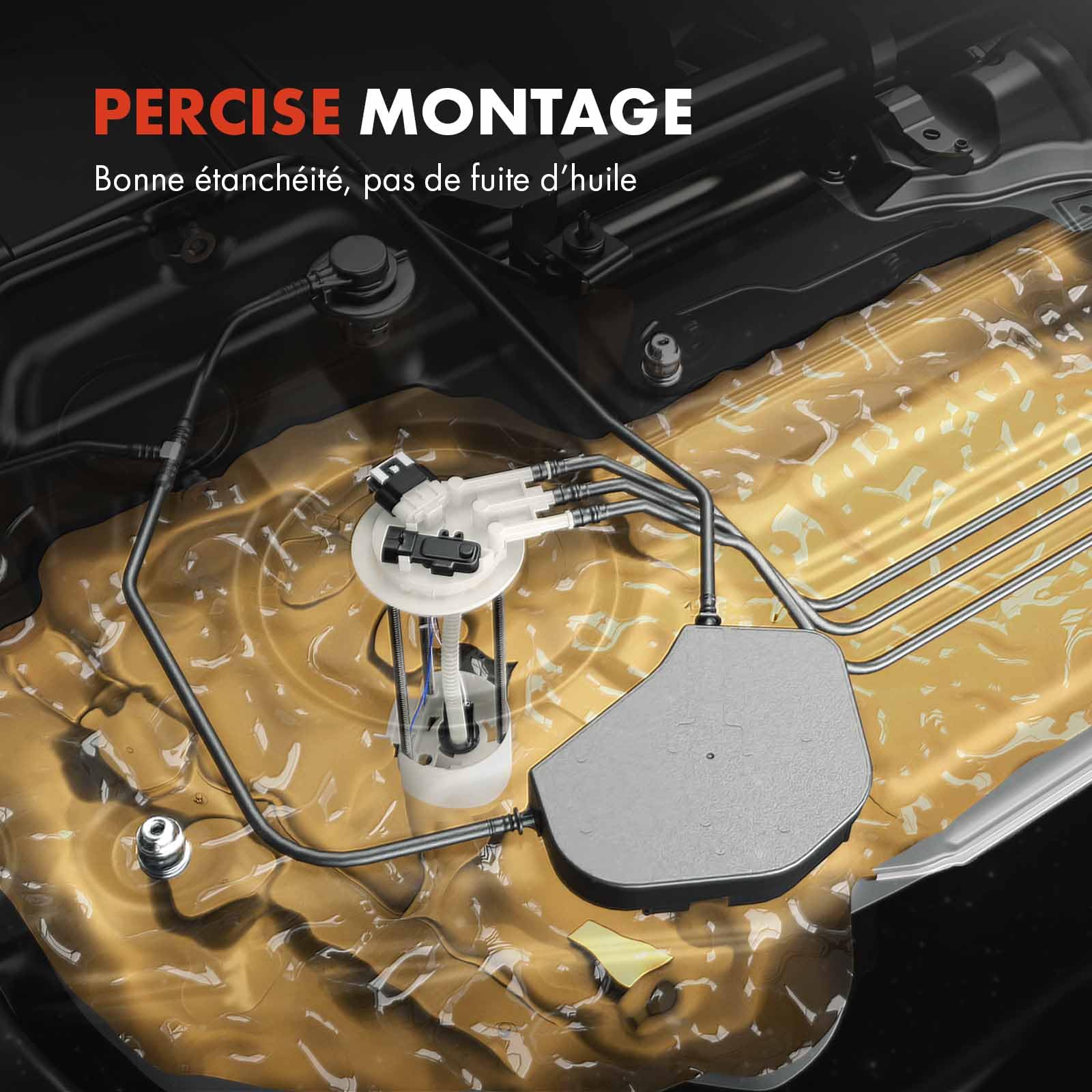Frankberg Pompe à carburant, pompe à essence, ensemble de pot de | turbulence sans capteur de pression; Compatible avec: C.a.y.e.n.n.e 92A,C.a.y.e.n.n.e 9PA,Q7 4LB,T.o.u.a.r.e.g 7L6 7L7 7LA