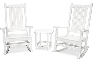 Polywood Vineyard 3-Piece Rocking Chair Set