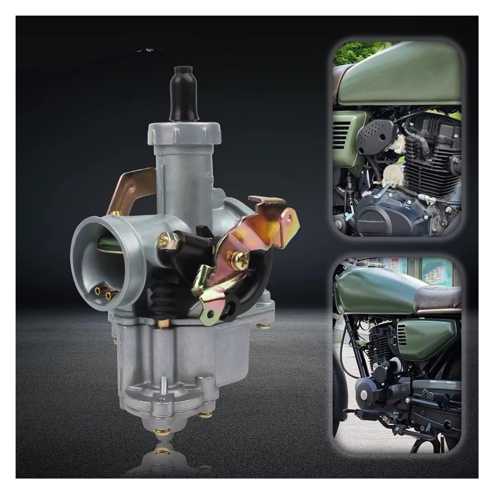 Kompatibel Mit Txm155 Für Atc200x Für Akt150 175–250Cc Pz27 Motorräder Beschleunigerpumpe Vergaser ATV Dirt Bike Motor
