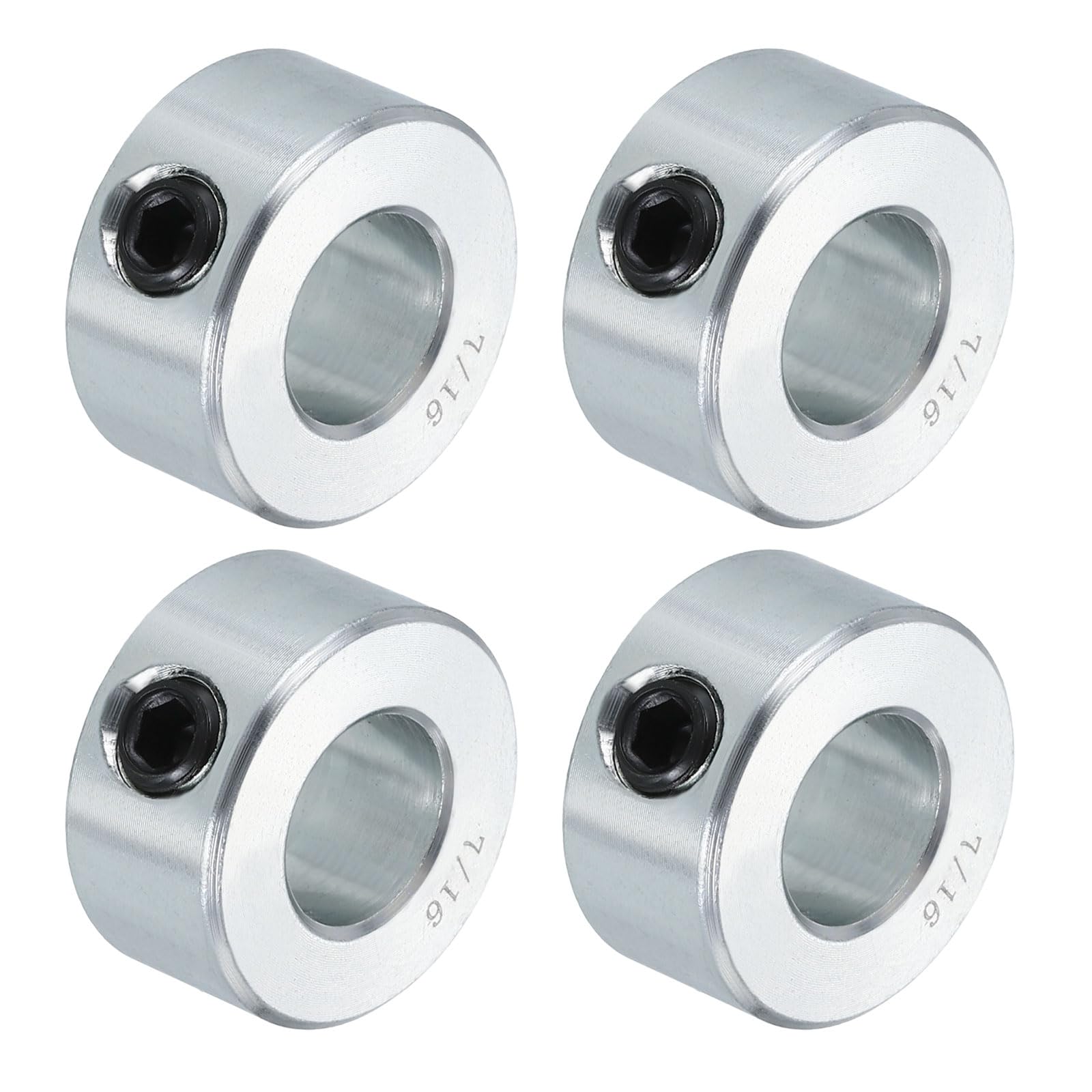 Photo 1 of PATIKIL Carbon Steel Shaft Collars, 7/16" Bore
