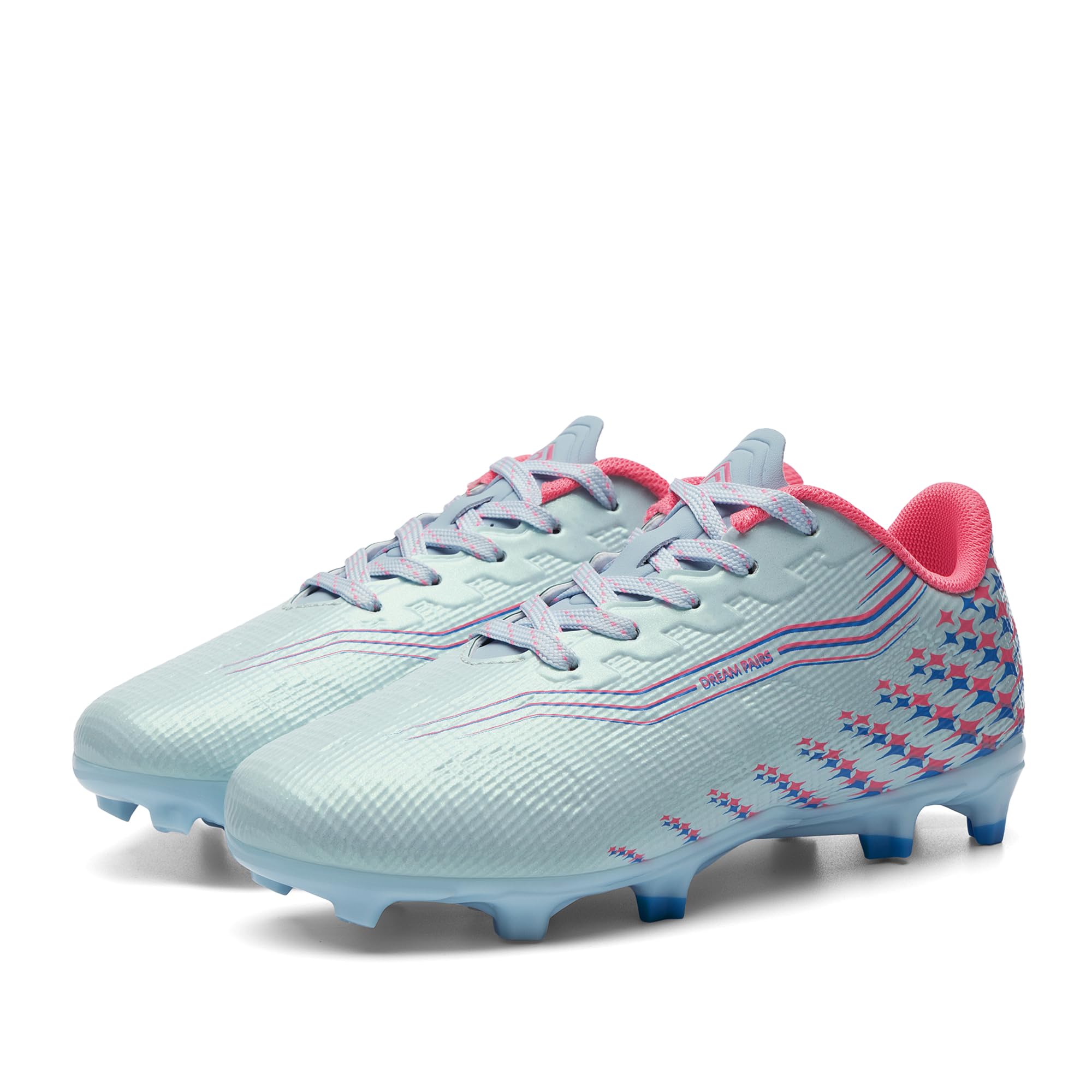 DREAM PAIRS Boys Girls FG AG Soccer Cleats High-Speed Anti-Twist Lightweight Football Shoes — view 9