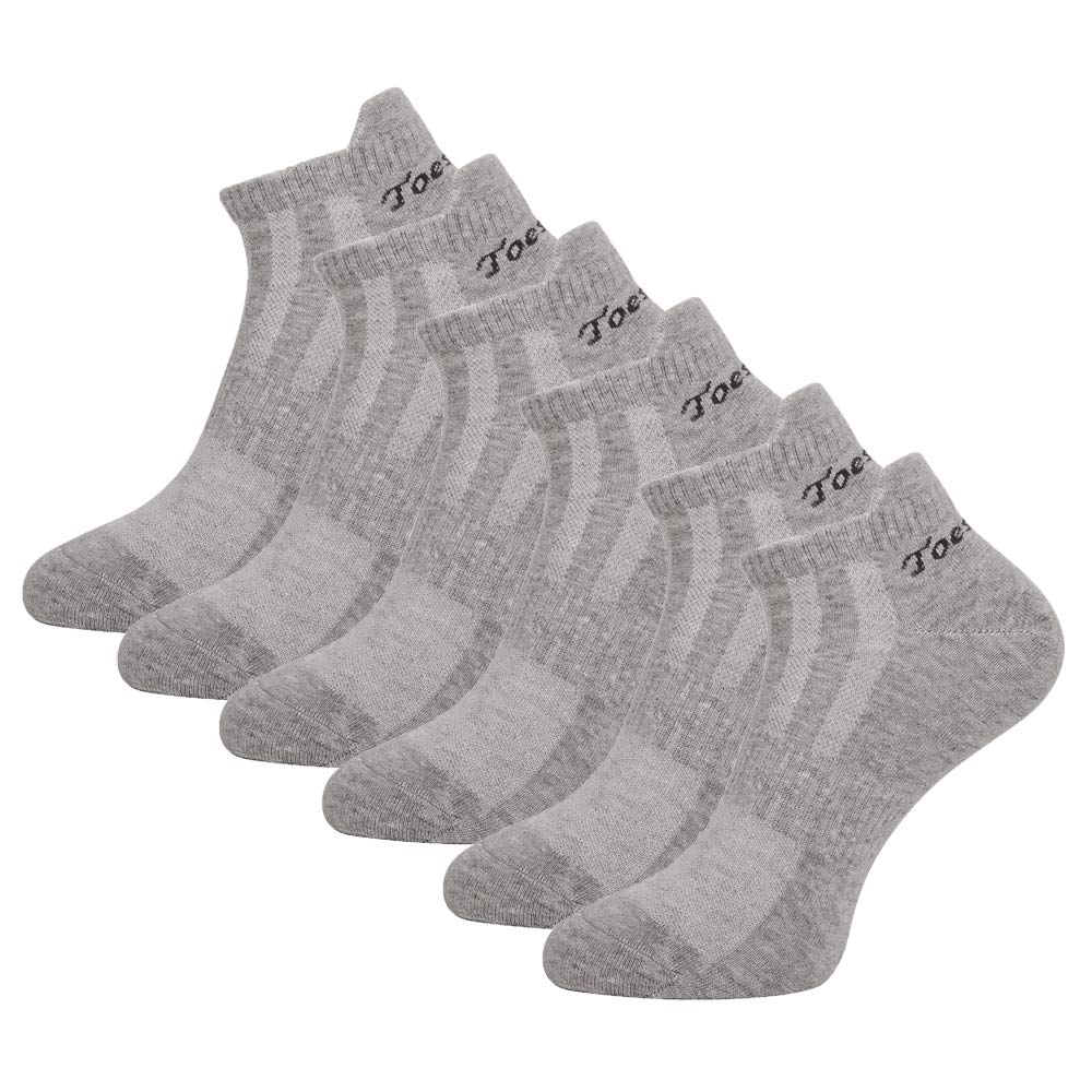 Toes&FeetToes&Feet Men's Anti Odor Seamless Quick Dry Low Cut/No Show Sports Running Socks