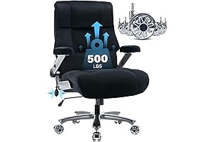 Big and Tall Office Chair 500lbs for Plus Size People