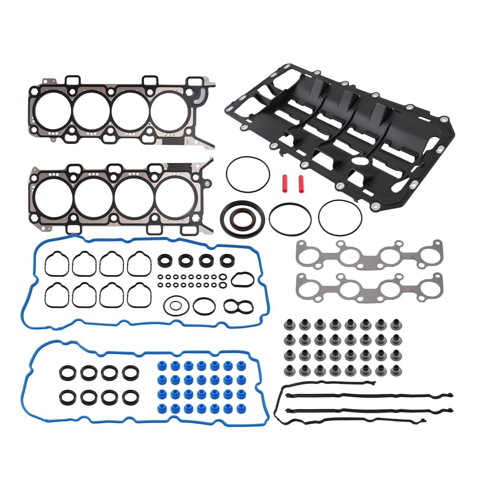 Il Set Di Guarnizioni Revisione for La Ricostruzione Del Motore Automobilistico È Adatto for 5.0L V8 2011-2014 HS26550PT Con Della Testata MLS E Kit Completo Paraolio