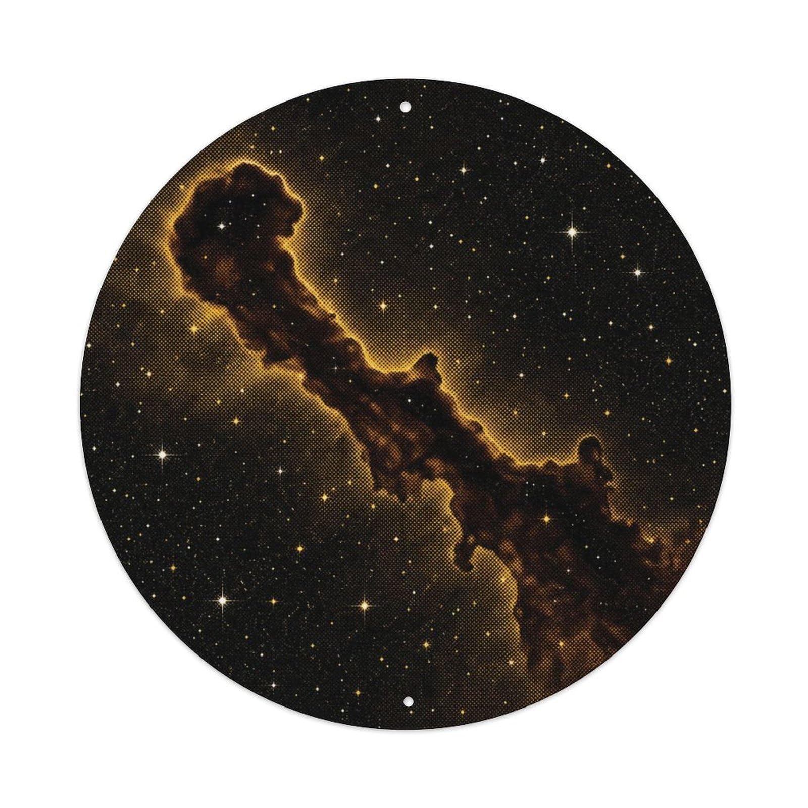 Deep Space Starry Sky Cosmic Nebula Celestial Metal Tin Sign