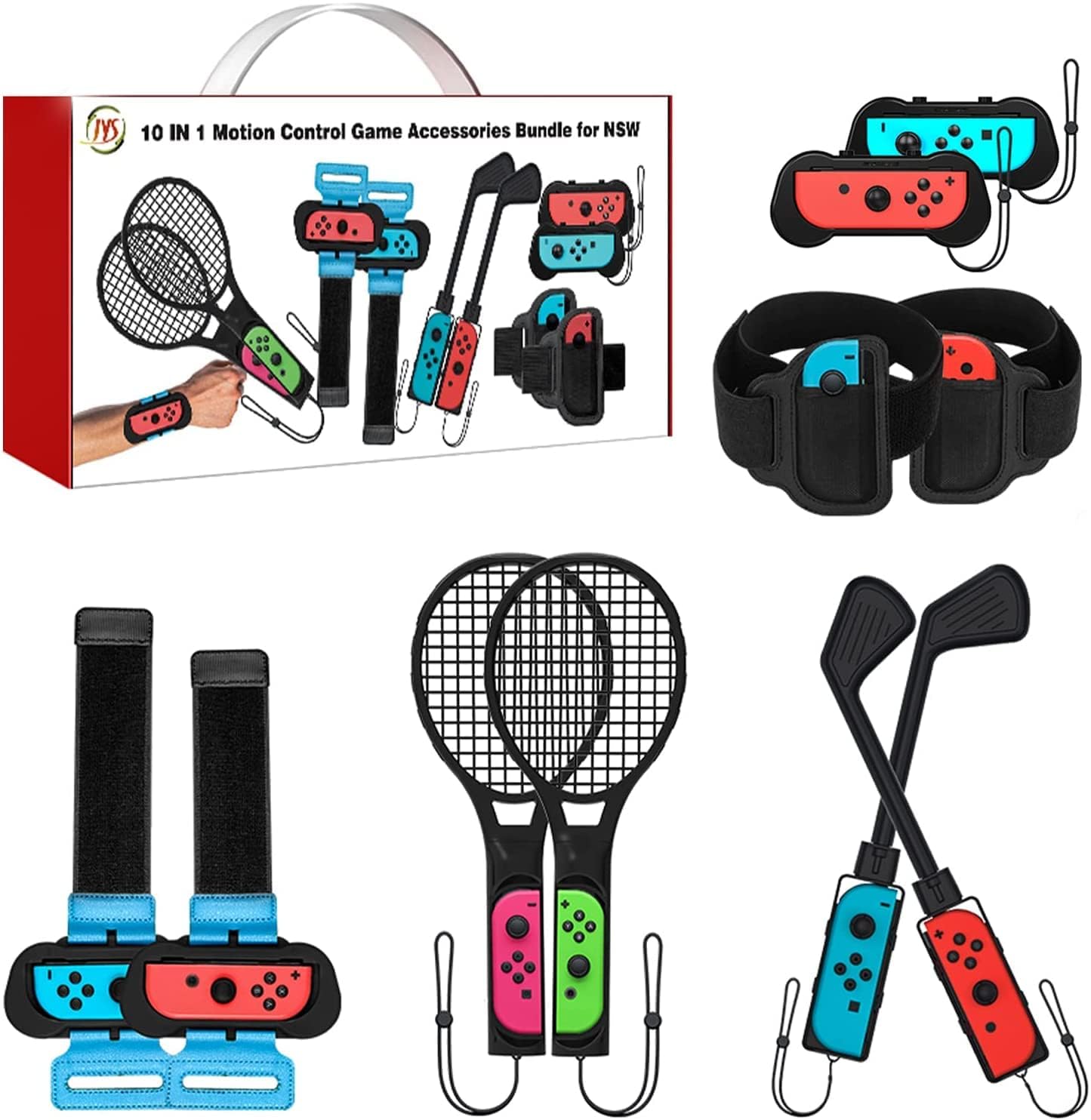 Amazon.co.jp: VoSinrly【10 in 1セット】2025年新登場！Switch Sports