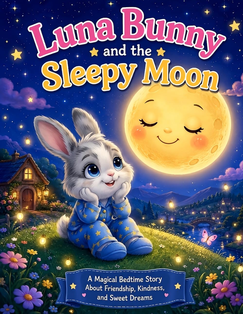 Luna Bunny and the Sleepy Moon