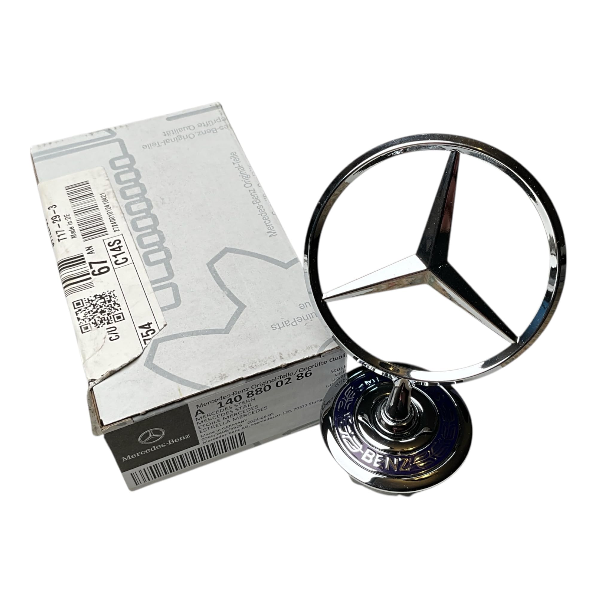 Mercedesstern für Motorhaube S-Klasse W140