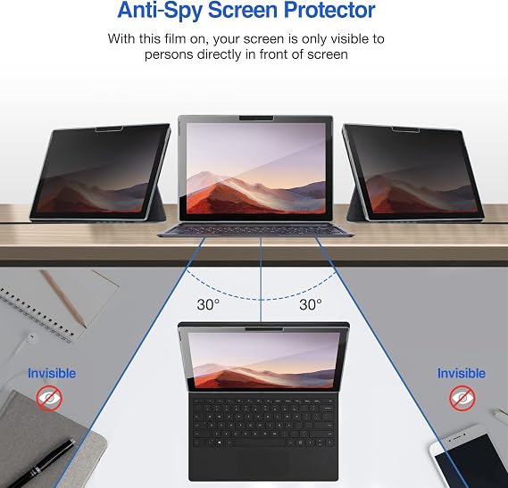 ProCase Privacy Screen Protector for 12.3 Surface Pro 7+/7/6/5/4