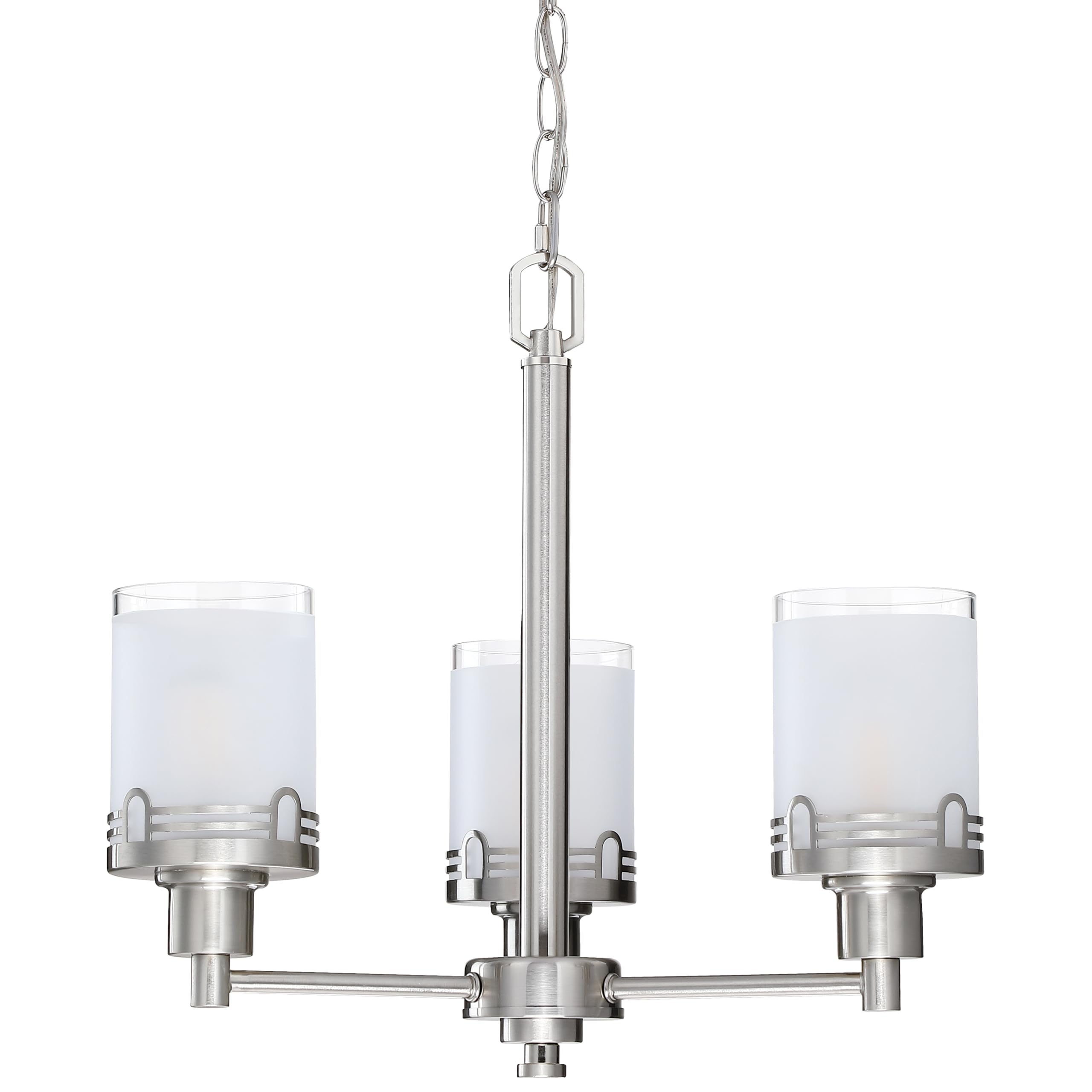 Kitchen Island Chandelier - 5 Light Brushed Nickel -17 Kitchen Island Chandelier - 5 Light Brushed Nickel -17