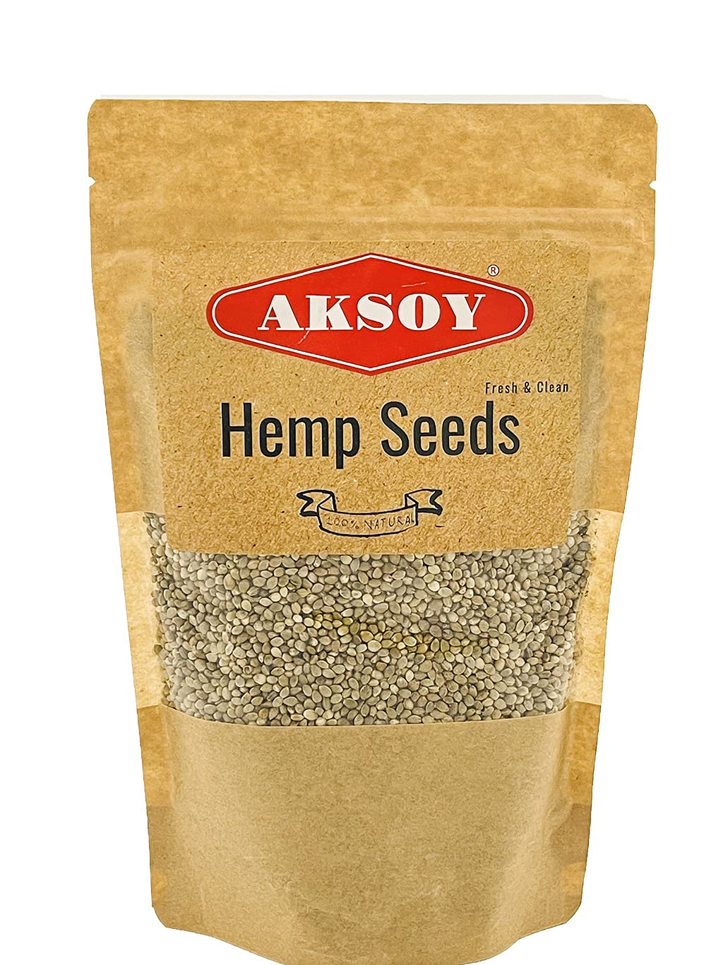 Aksoy Hemp Seeds 625gr – A Great Choice For Natural Flavor And Nutrients! Perfect For Smoothies, Salads, Yogurt, Soups, Baked Goods, Snacks, And More.