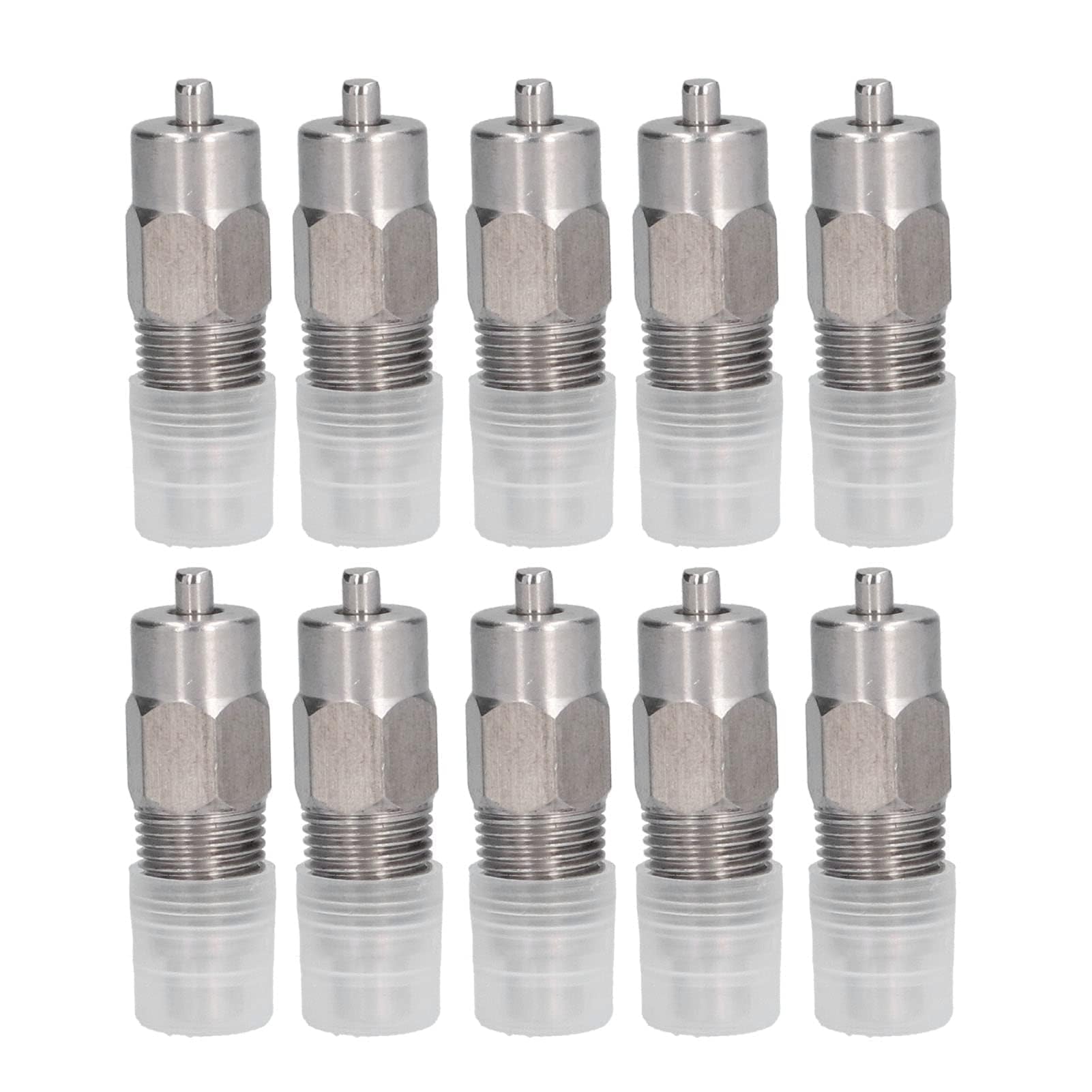 10 Stück Automatische Trinknippel Für Hühner, Edelstahl-Tränken, Schraub-Wassertrinker Für Geflügel, Hühner, Enten, Geflügel, Hühner, Wassertrinker