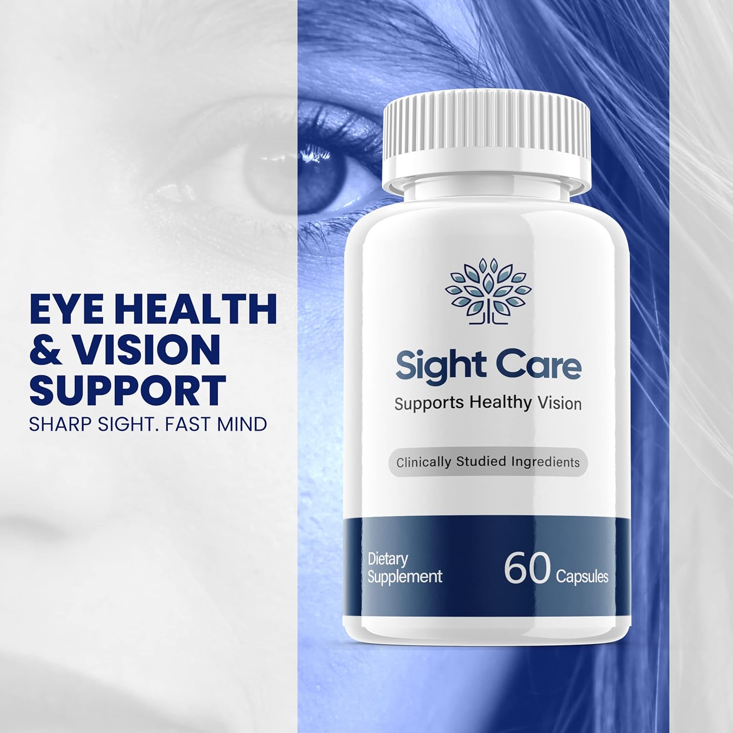 Sight Care Vision Support Supplement Pills (2 Pack) : Health & Household