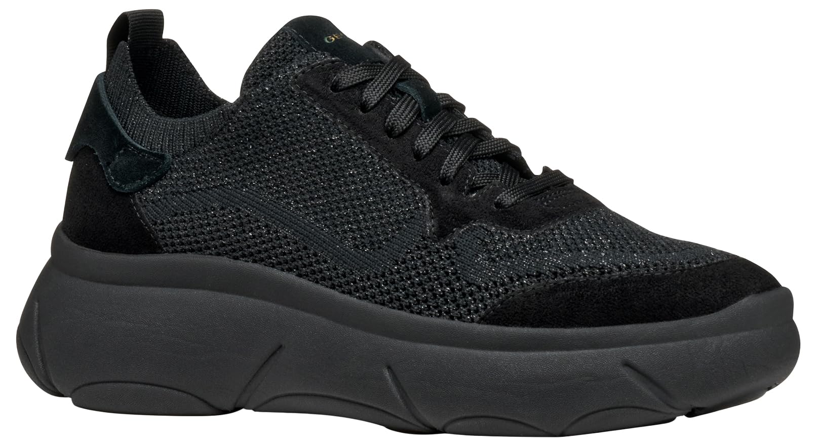 Geox Women's D Nebula 2.0 X Trainers, Black, 38 EU, Black, 5 UK