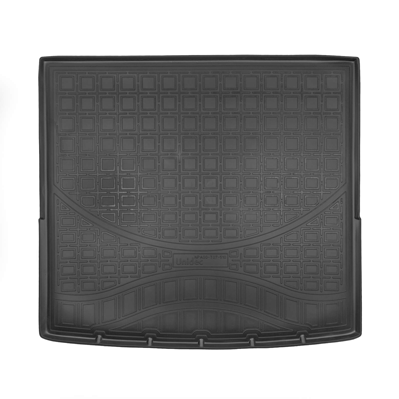 J&J AUTOMOTIVE | Allwetter TPE Gummimatten + Kofferraumwanne Set Für X1 F48 3D ab 2015, Antirutsch, Passgenau, Rand 2-4cm, Schwarz